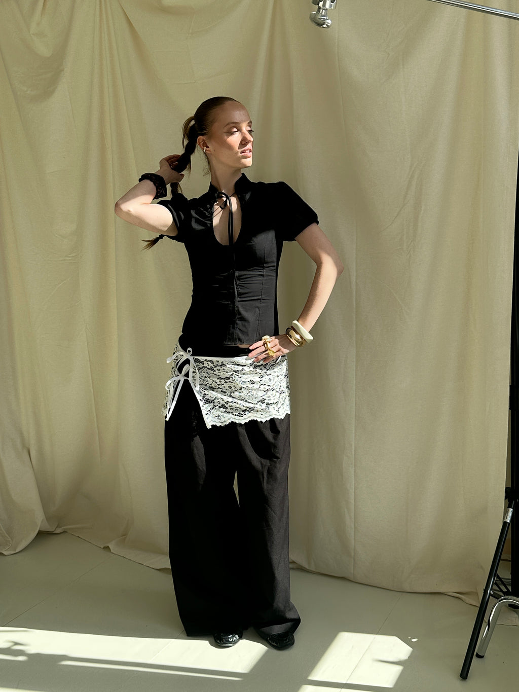 The Daisy apron skirt mini
