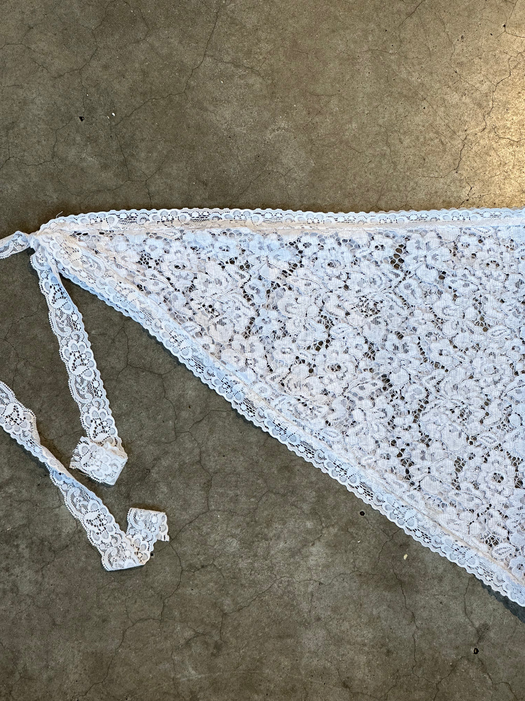 Lace waist scarf- Forever Yours