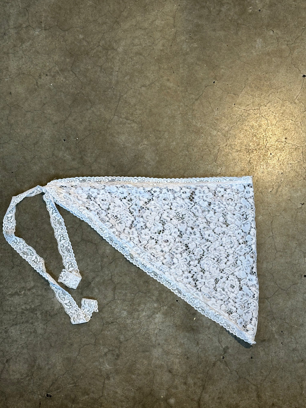 Lace waist scarf- Forever Yours